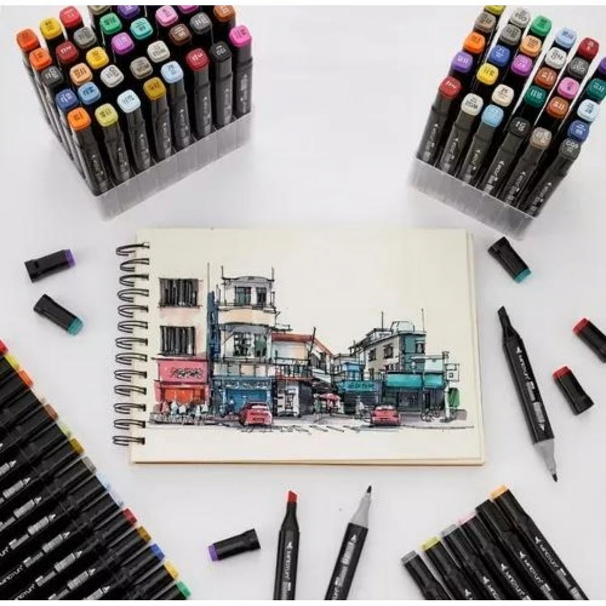 Marcadores Doble Punta Multicolor – Tu Mejor Herramienta Creativa