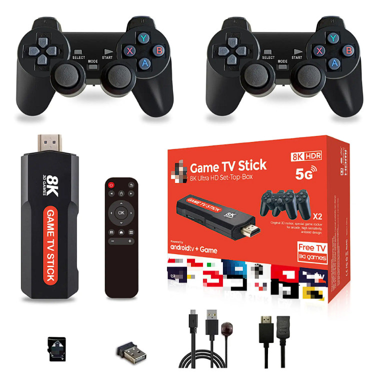 Game TV Stick 8K – Diversión y Streaming en un Solo Dispositivo