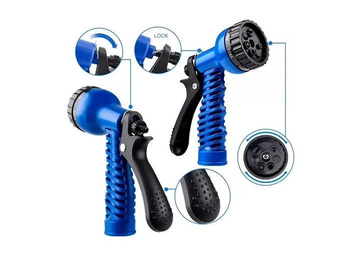 Manguera Expandible Antidoblez de 15 Metros – Fácil de Usar y Guardar